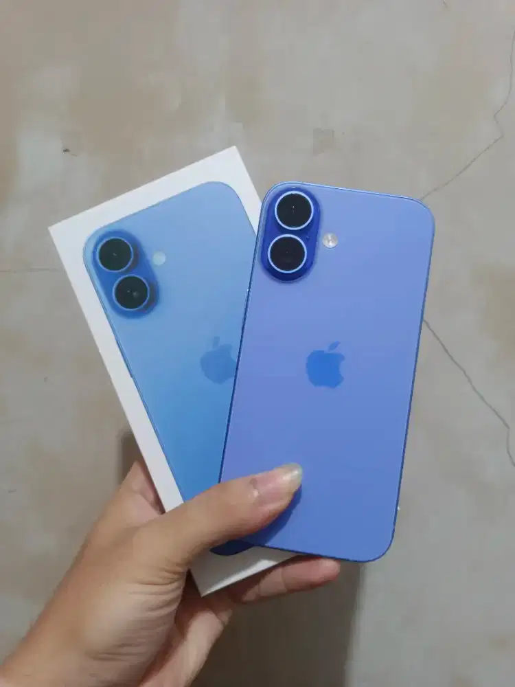 iPhone 16 128gb fullset mulus no minus