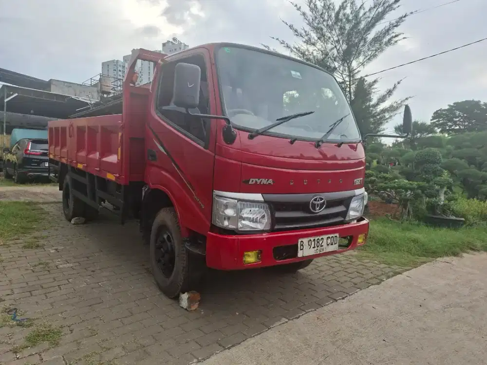 Toyota New Dyna Dutro.type.115.ET.6 Ban CDD.Bak Besi 5 way kanan kiri