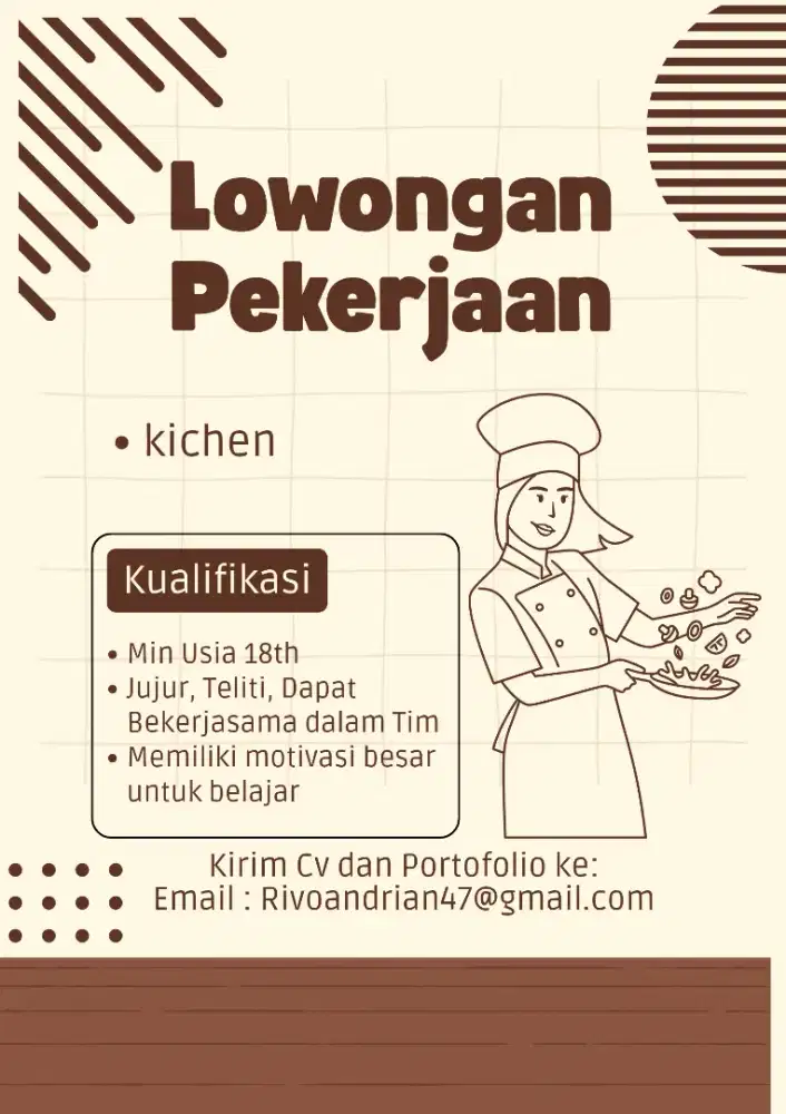 Di buka lowongan