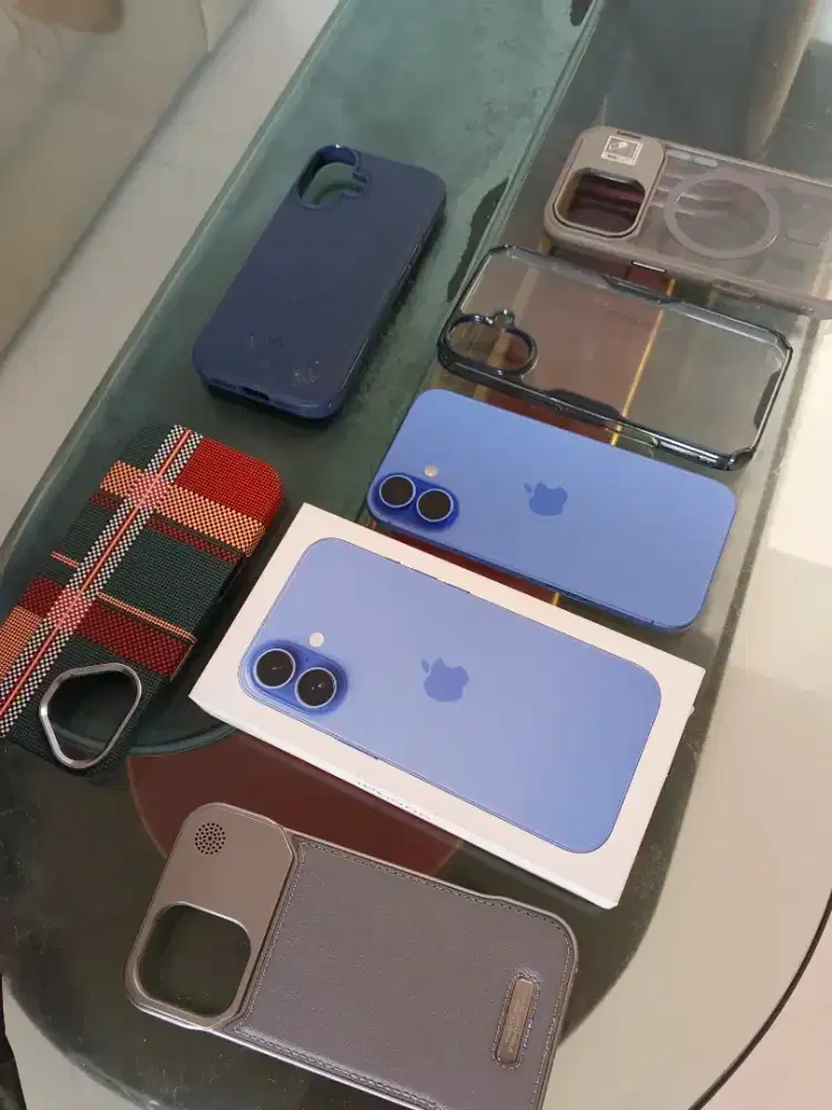Iphone 16 Ultramarine 128 pemakaian 4 bulan