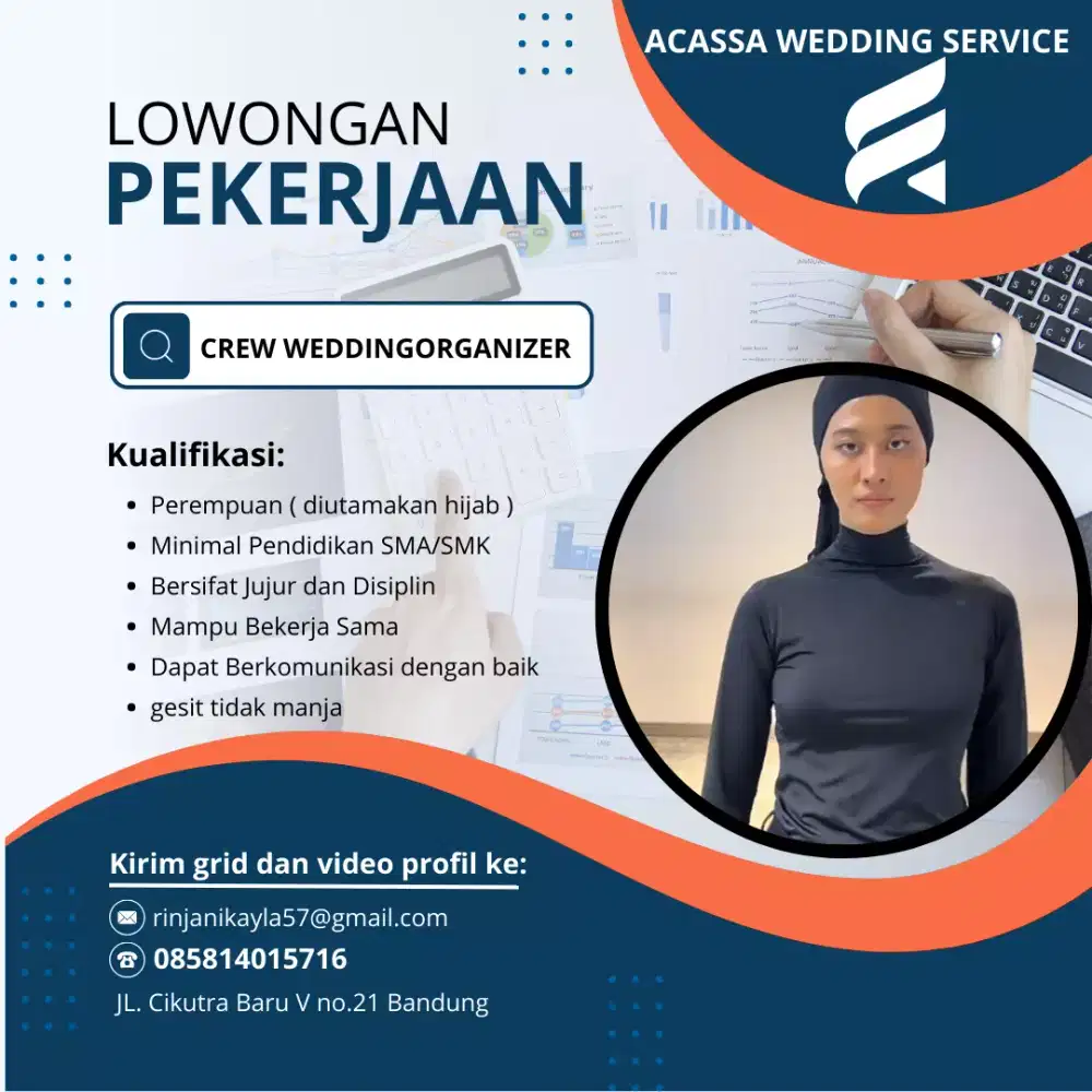 Dibutuh kan freelance crew WO wanita