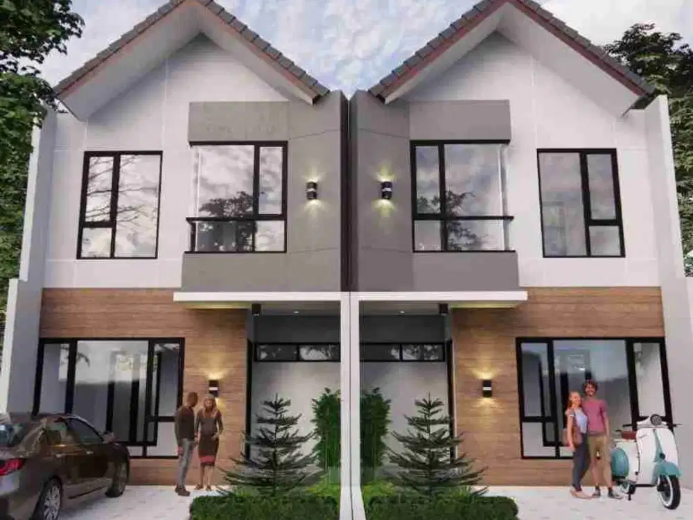 Rumah 2 lantai dekat kota bisa KPR tanimulya ngamprah bandung harm vil