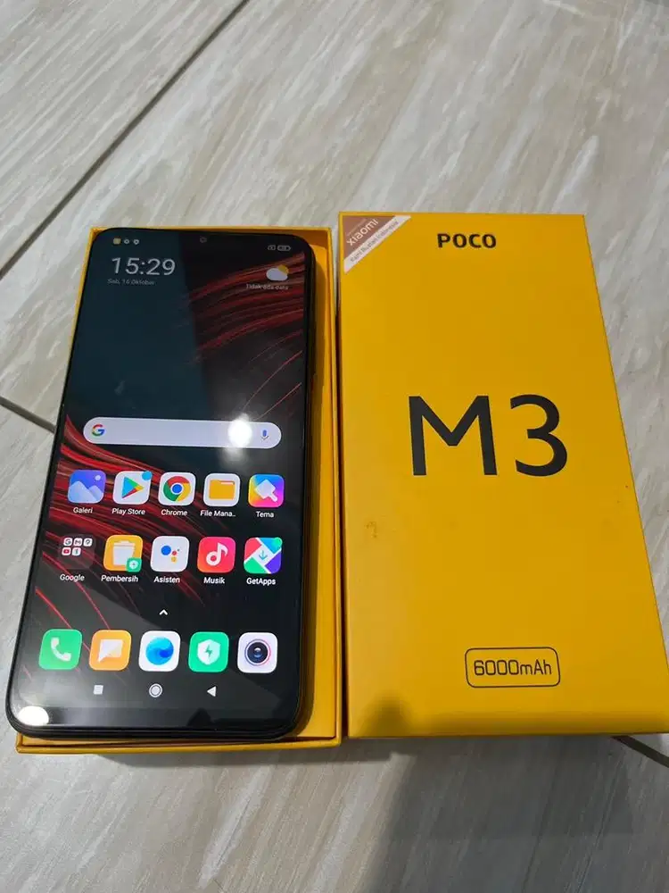 Hp poco m3 second