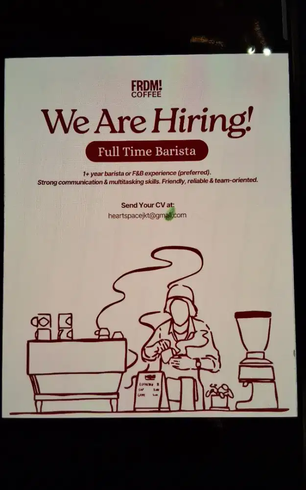 Mencari Barista