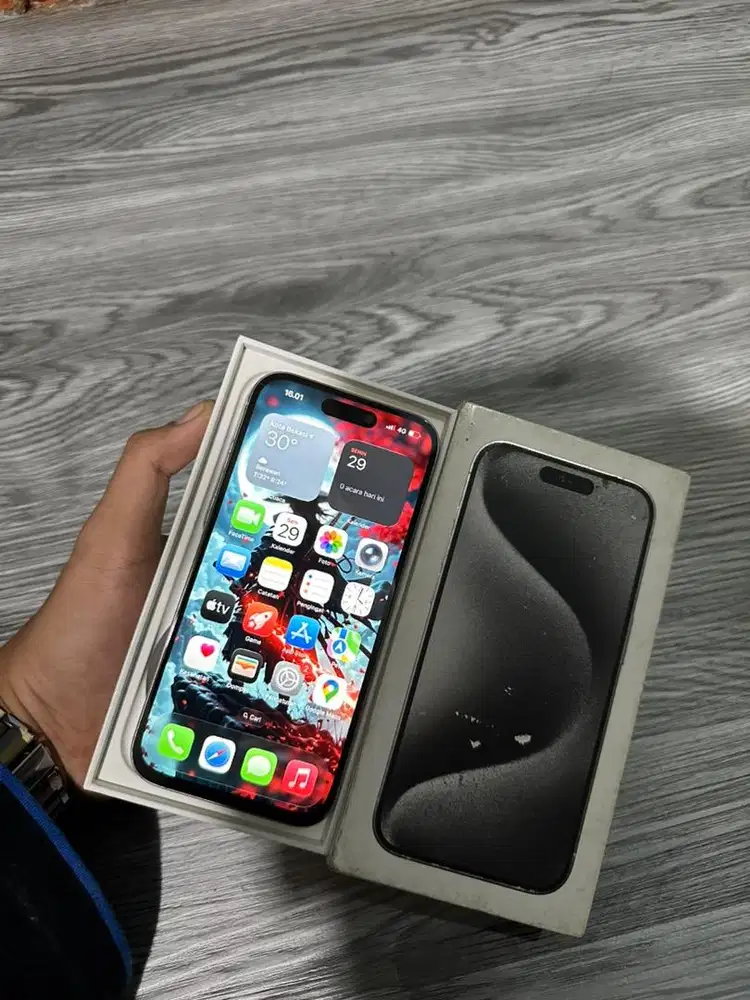 Iphone 15 pro 128Gb Beacukai