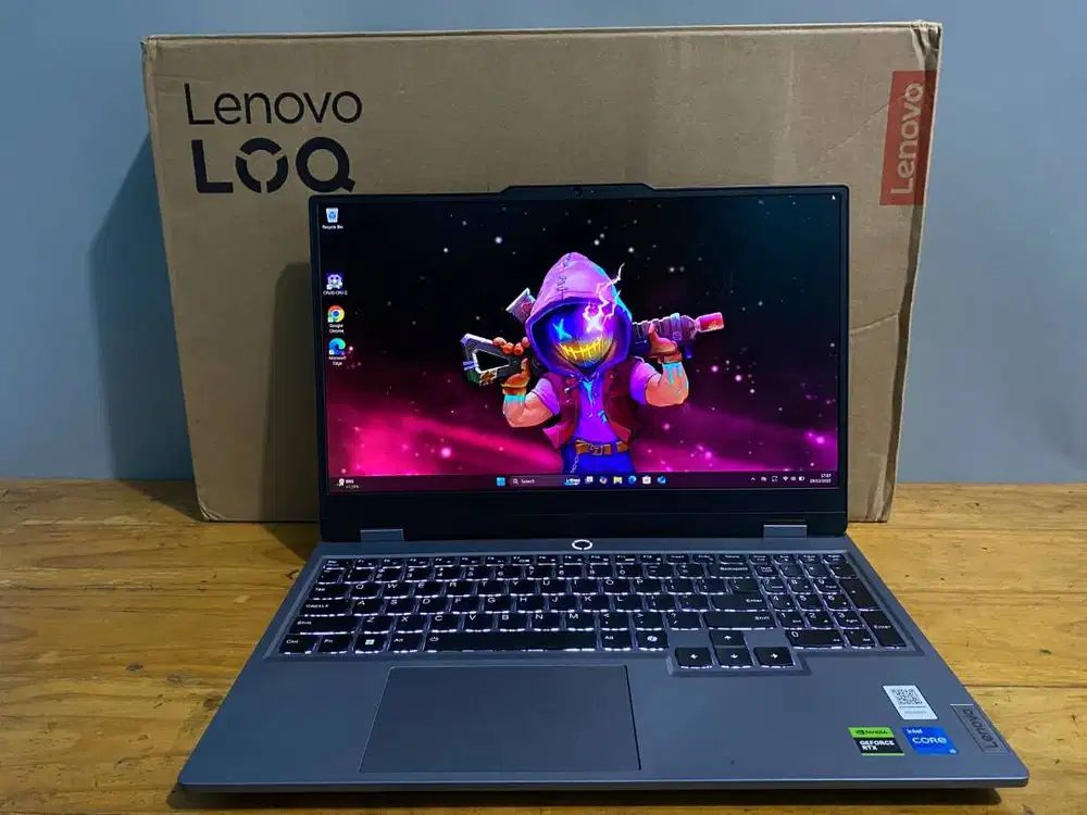 Lenovo LOQ 15IAX9 Intel i5-12450HX 12GB 512GB RTX2050 4GB Garansi 2026