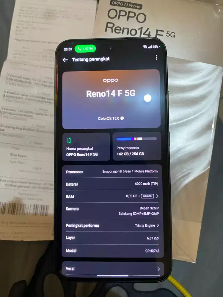 Jual Oppo Reno 14f 5g 8/256