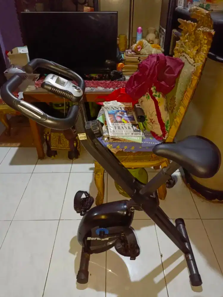 Sepeda Statis Lipat Potable Berwyn.