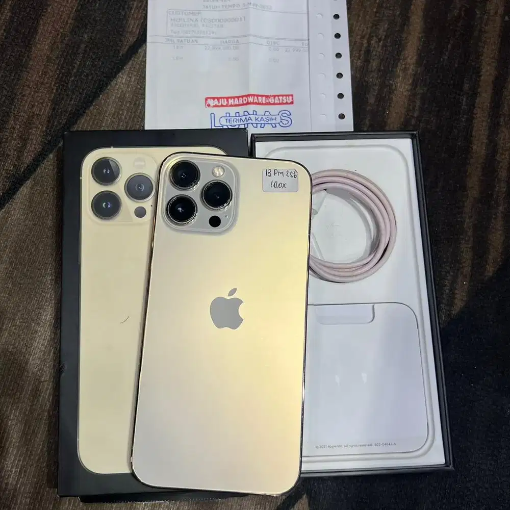 iphone 13 promax 256gb resmi ibox fullset original tangan pertama