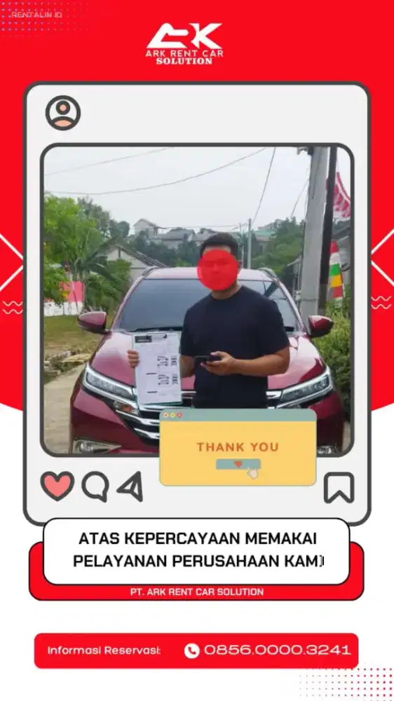 Rental mobil harian,mingguan,bulanan. Lepas kunci