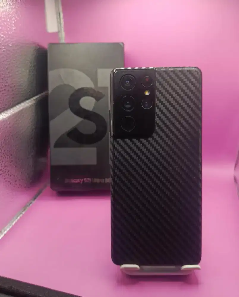 SAMSUNG S21 ULTRA 5G RAM 12/256GB ORIGINAL SEIN MULUS FULLSHET