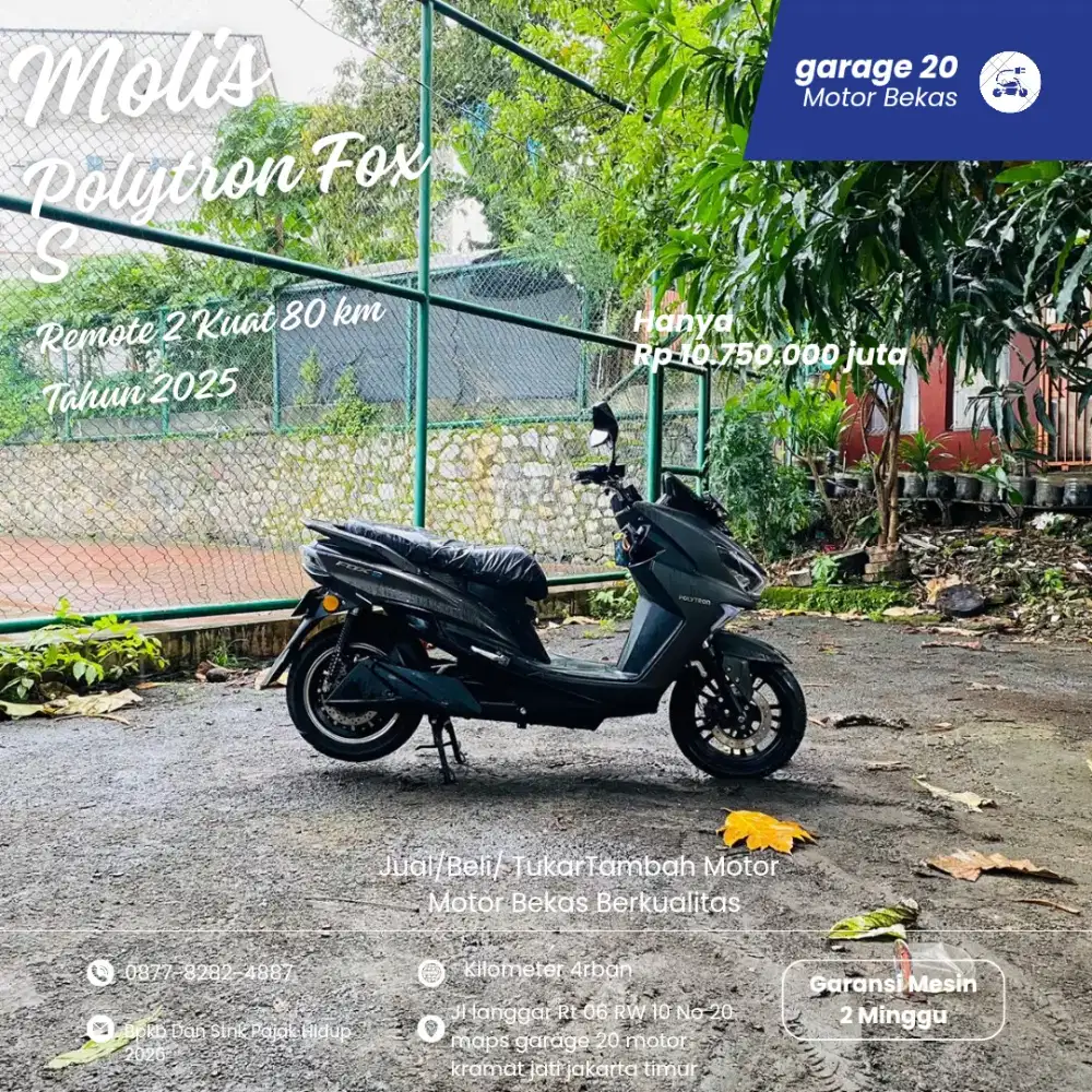 Molis Polytron Fox S Tahun 2025 Pajak Hidup