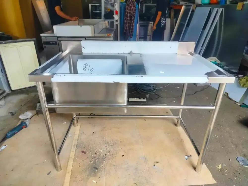 S/S Single Sink Table 120 cm