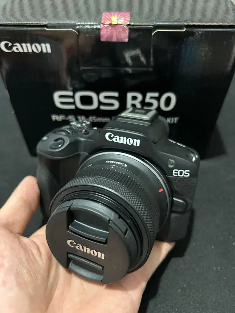 Like New Mirrorless Canon EOS r50 + 18-45mm STM FULLSET
