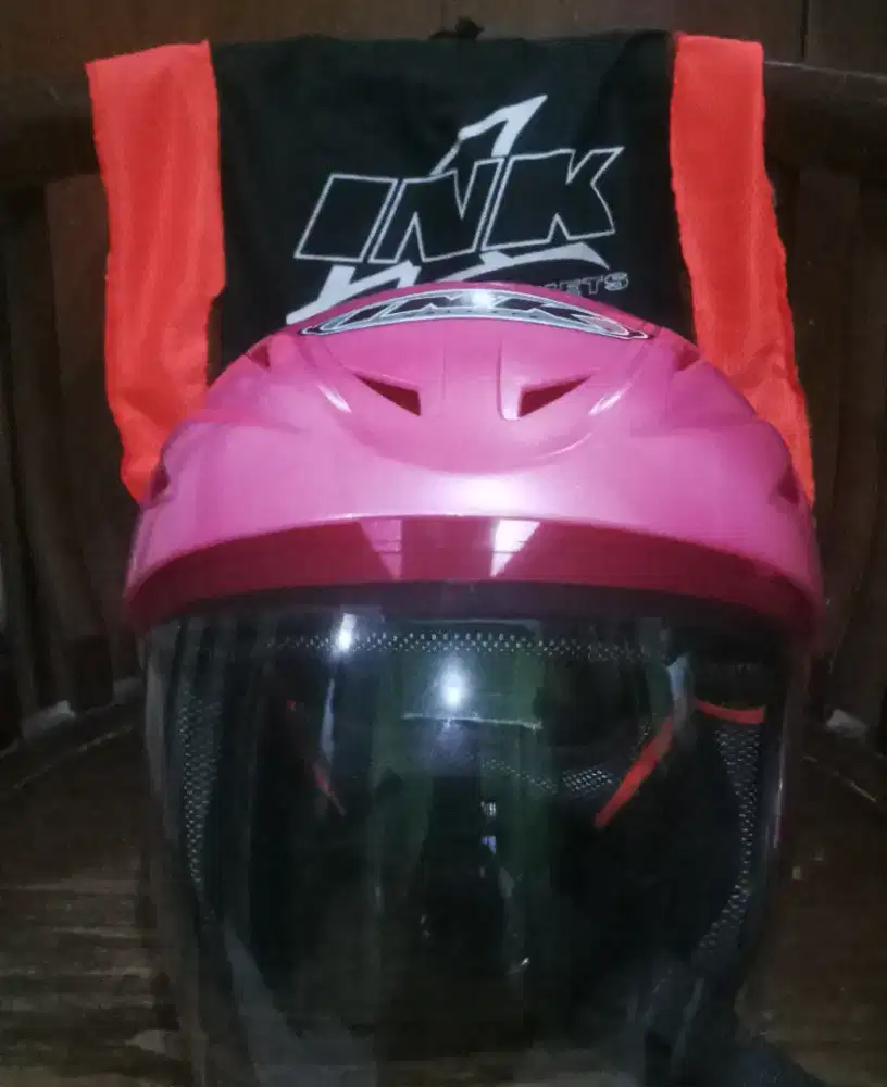 Jual Helm pink Baru Merk INK type INK CX22