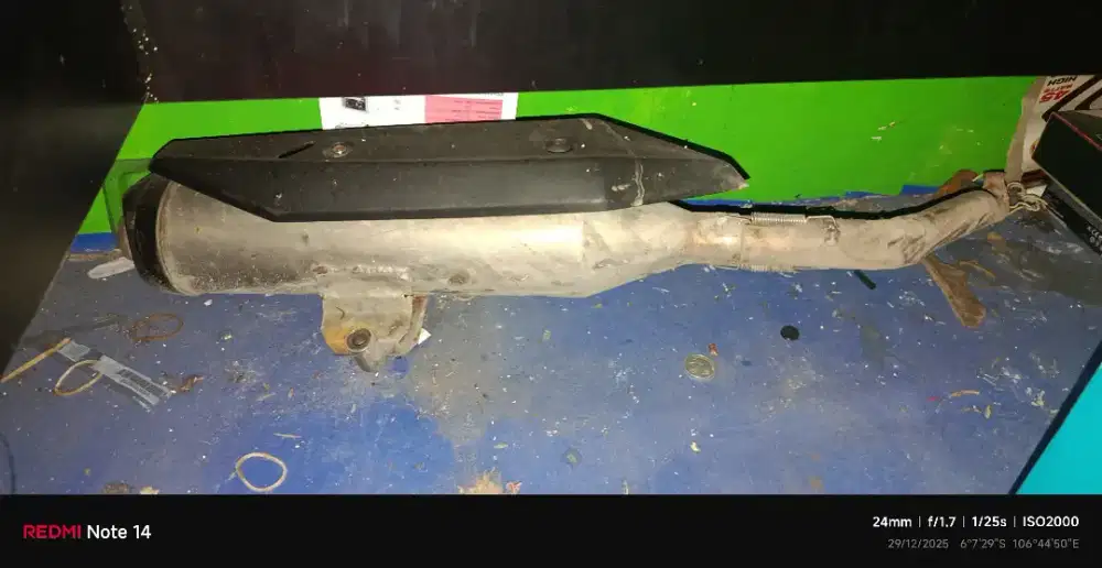 Knalpot racing ex pcx 160 PNP