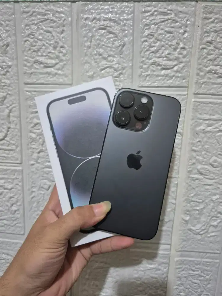 iPhone 14 pro 128gb fullset mulus no minus