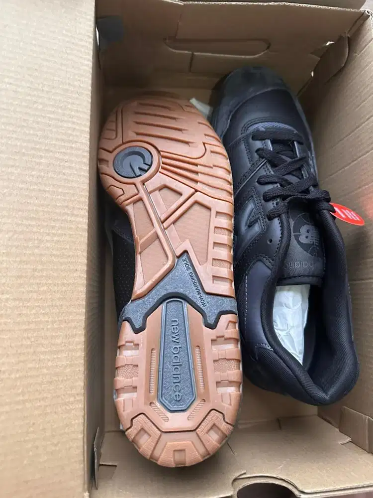 Sepatu new balance 550 hitam shoes NB Original new baru