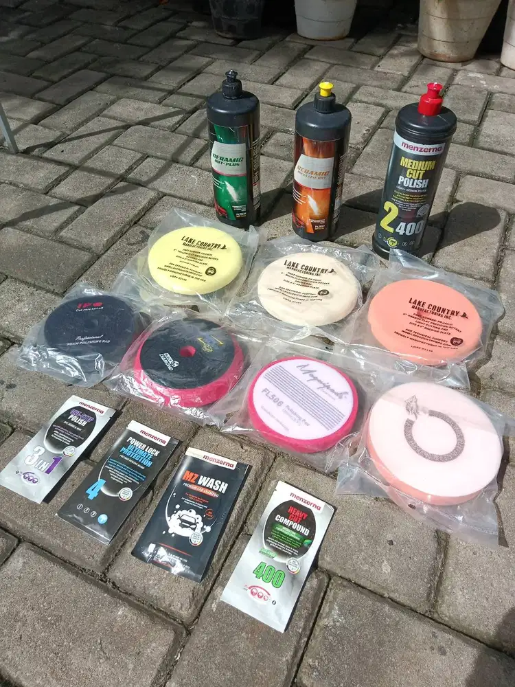 Paket Autodetaling Murah Borongan Kompon dan Busa Poles