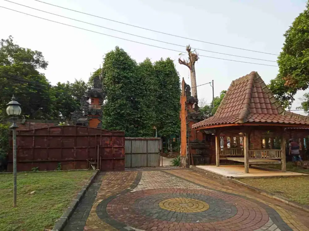 Rumah Joglo Klasik Kas Jawa & Full Furnishe di Cikeas Bogor.