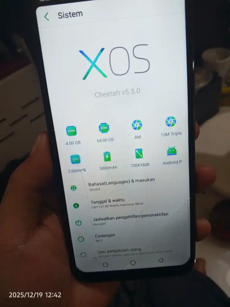 Handphone Infinix Hot 8 4/64