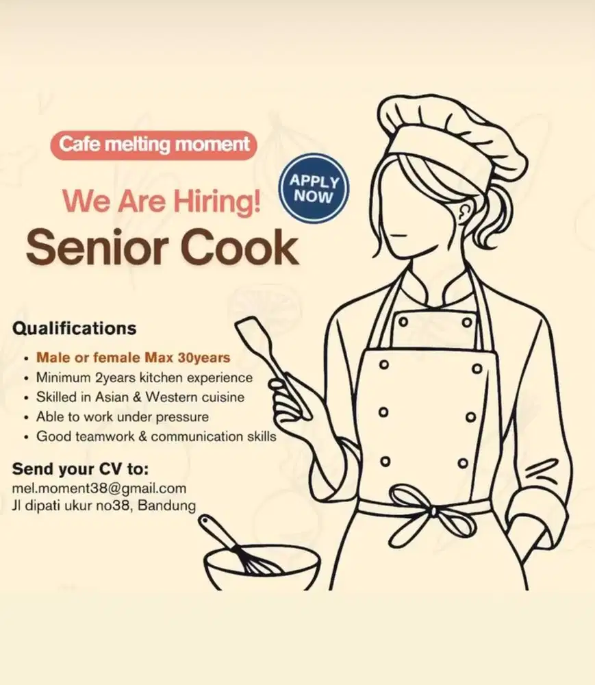 Chef & Barista Full time