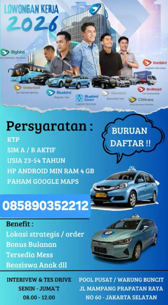 Driver BlueBird Group