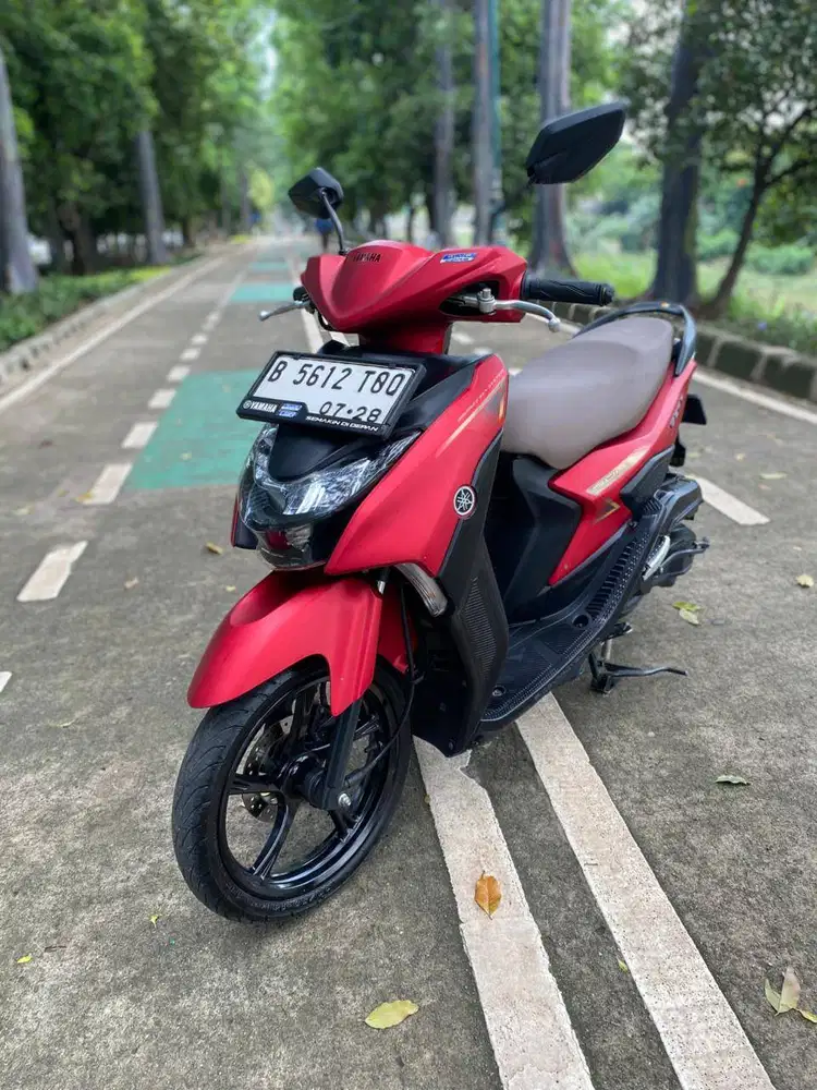 GEAR 125 CC 2023 Idling STart stop Red doff