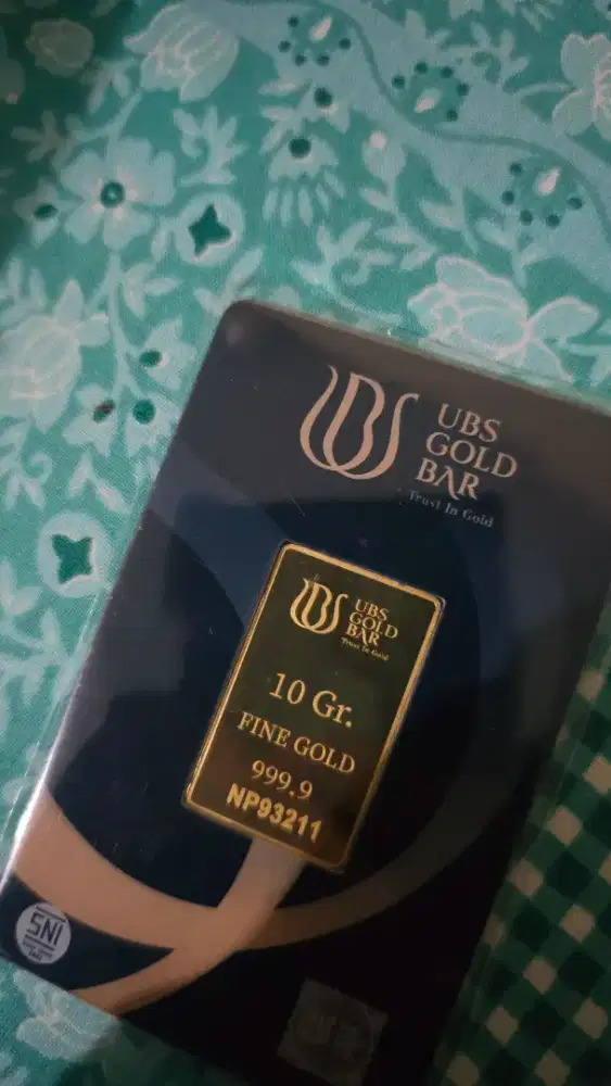 Logam Mulia Merk UBS 10 gram