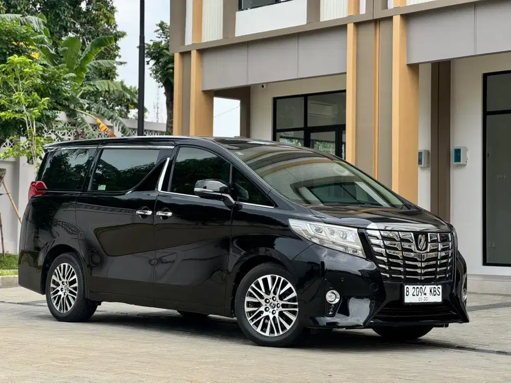 ALPHARD G 2017 TANGAN PERTAMA GARANSI BEST CONDITION
