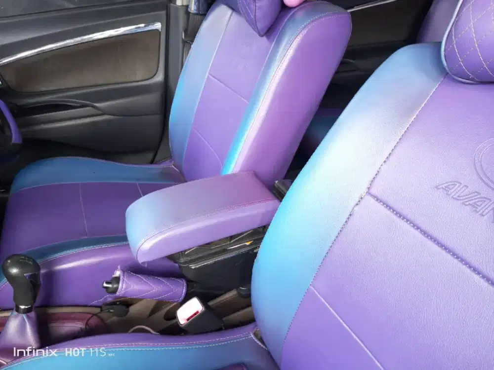 Cover Sarung Jok warna Ungu Avanza Barong 2017