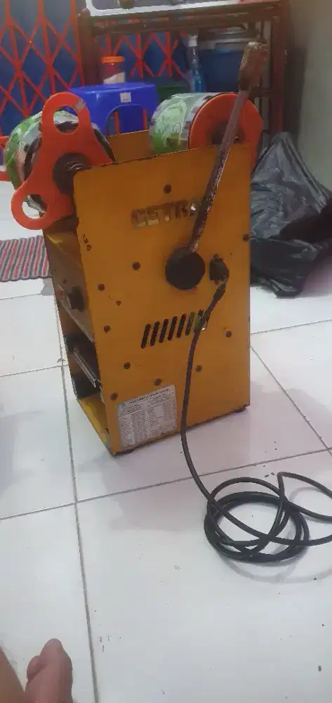 GETRA Mesin cup sealer press gelas plastik