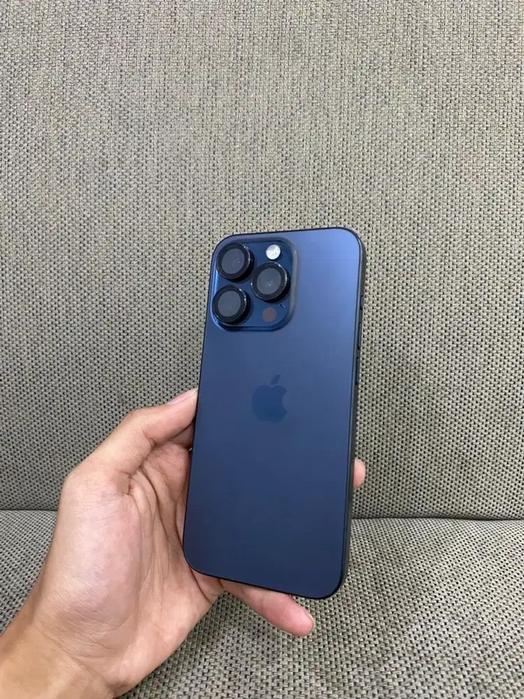 Apple iPhone 15 Pro 256Gb Blue Titanium Resmi