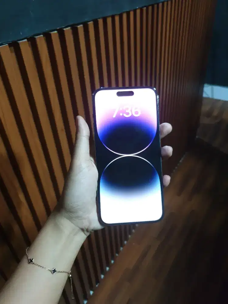 Iphone 14 Promax 128gb purple Beacukai