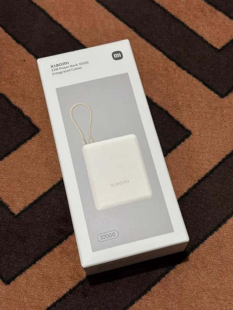 XIAOMI 33W POWERBANK 10000 (INTEGRATED CABLE)