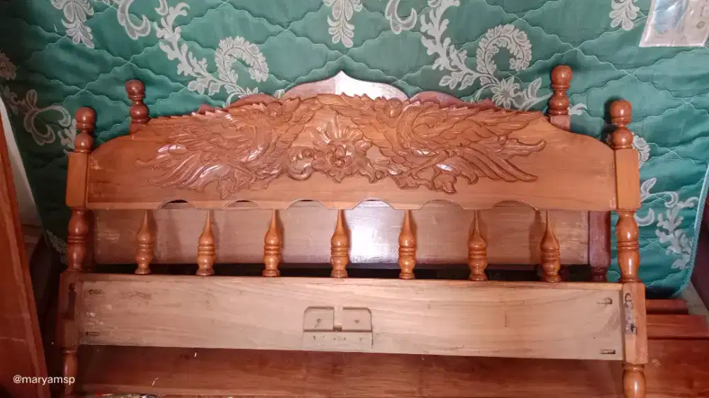 Dipan ukir jati jual murah