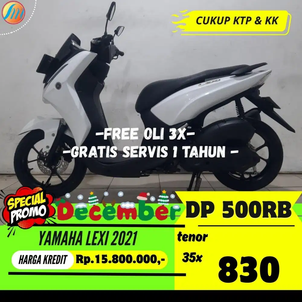 JUAL CEPAT YAMAHA LEXI 2021 PAJAK HIDUP SS LENGKAP BERGARANSI