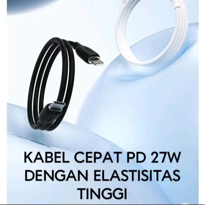 VIVAN VARCL100 AUTO REBOUND DATA CABLE Type-C To Lightning Quick Charg