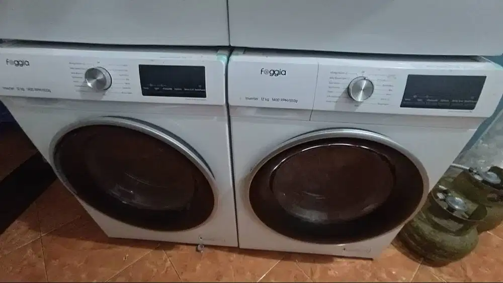 Mesin Cuci Foggia Inverter 12 kg 1400RPM/550g