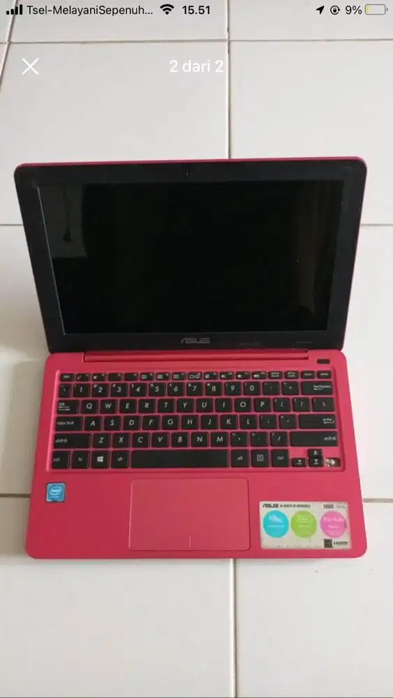 DIJUAL NOTEBOOK AZUS 800rb