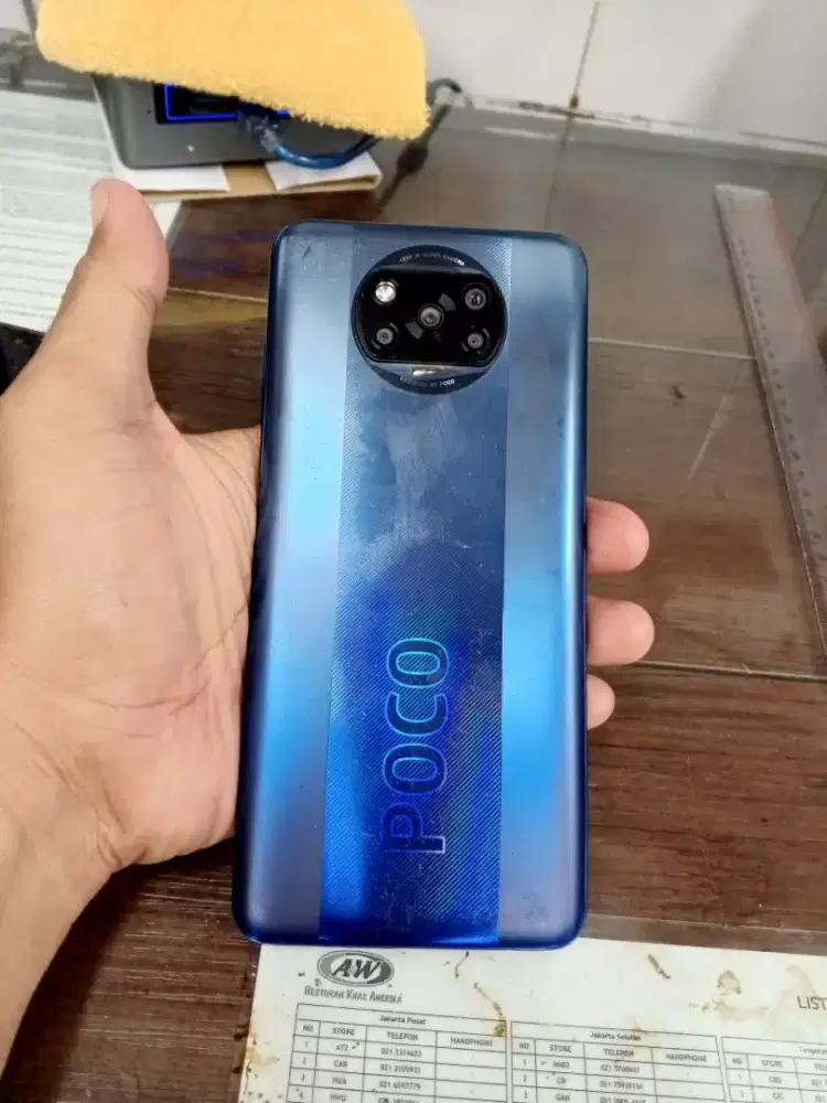 Jual hp Poco x3