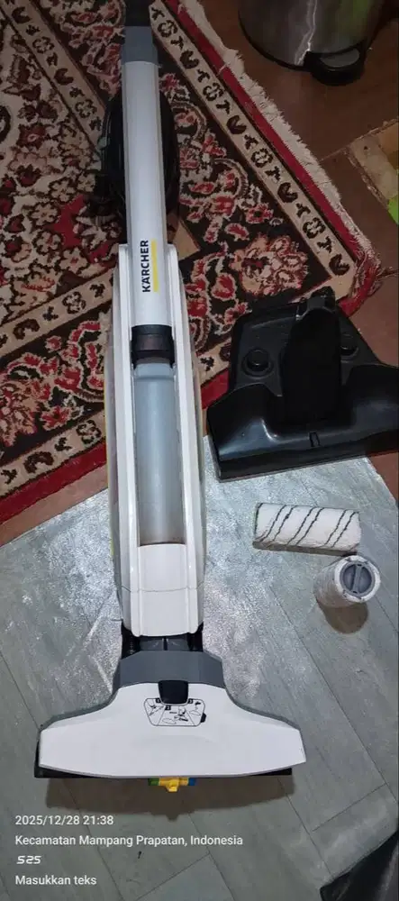 Lap pel listrik karcher pemakaian 2 bulan