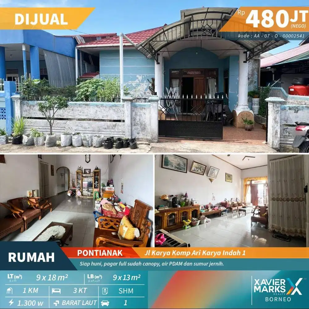 Rumah dalam kompleks (KOTABARU) NEGO