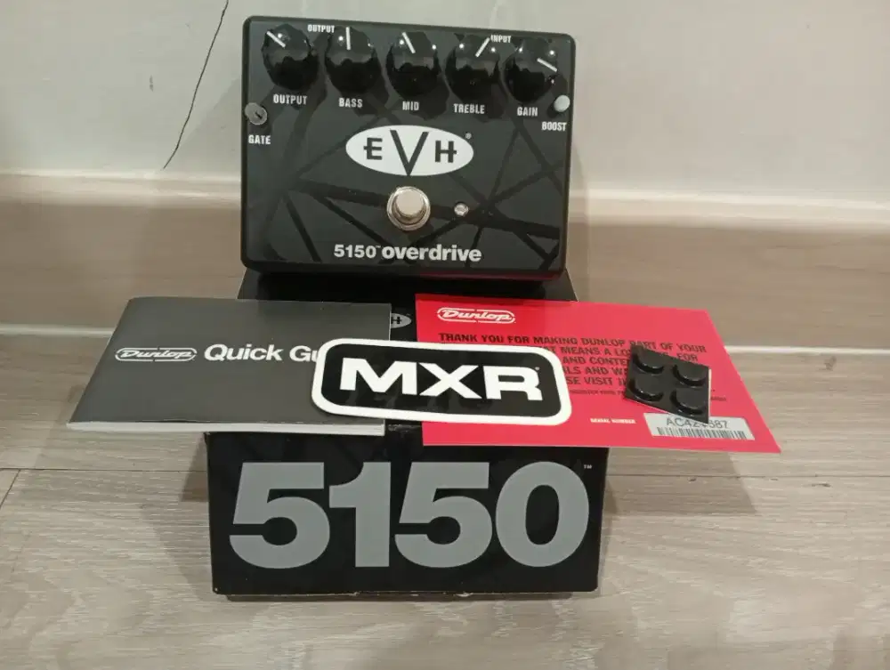 Efek gitar MXR EVH 5150 Overdrive like new