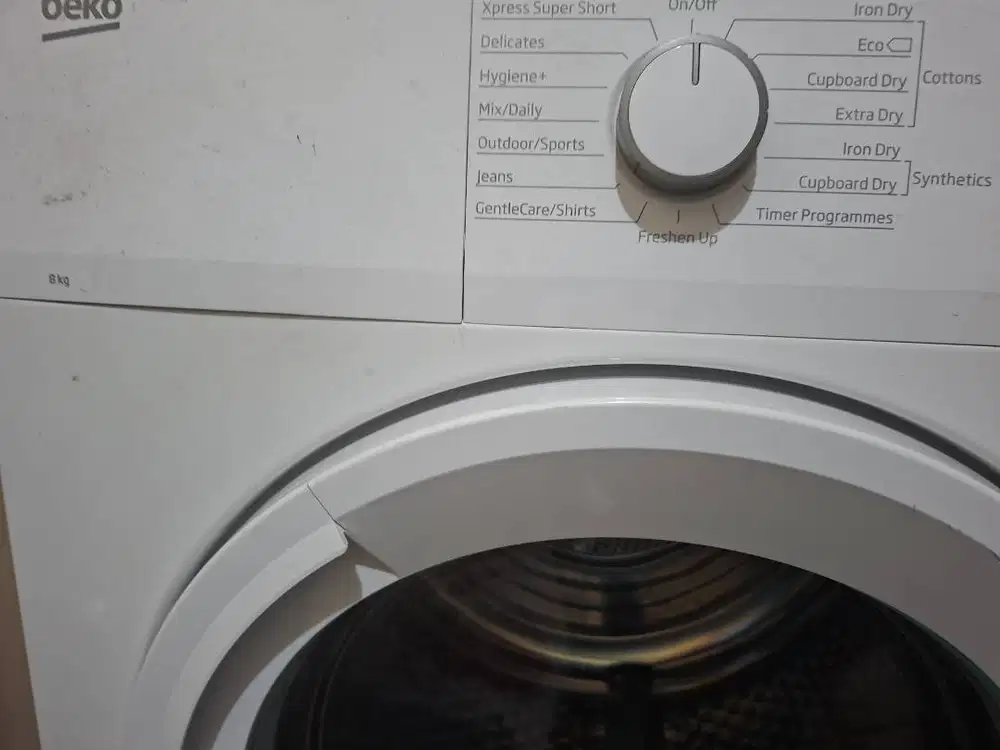 Beko Dryer 8kg, Mesin Pengering Baju