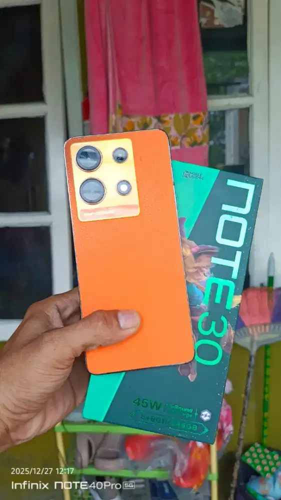 Infinix Note 30 ram 8+8/256