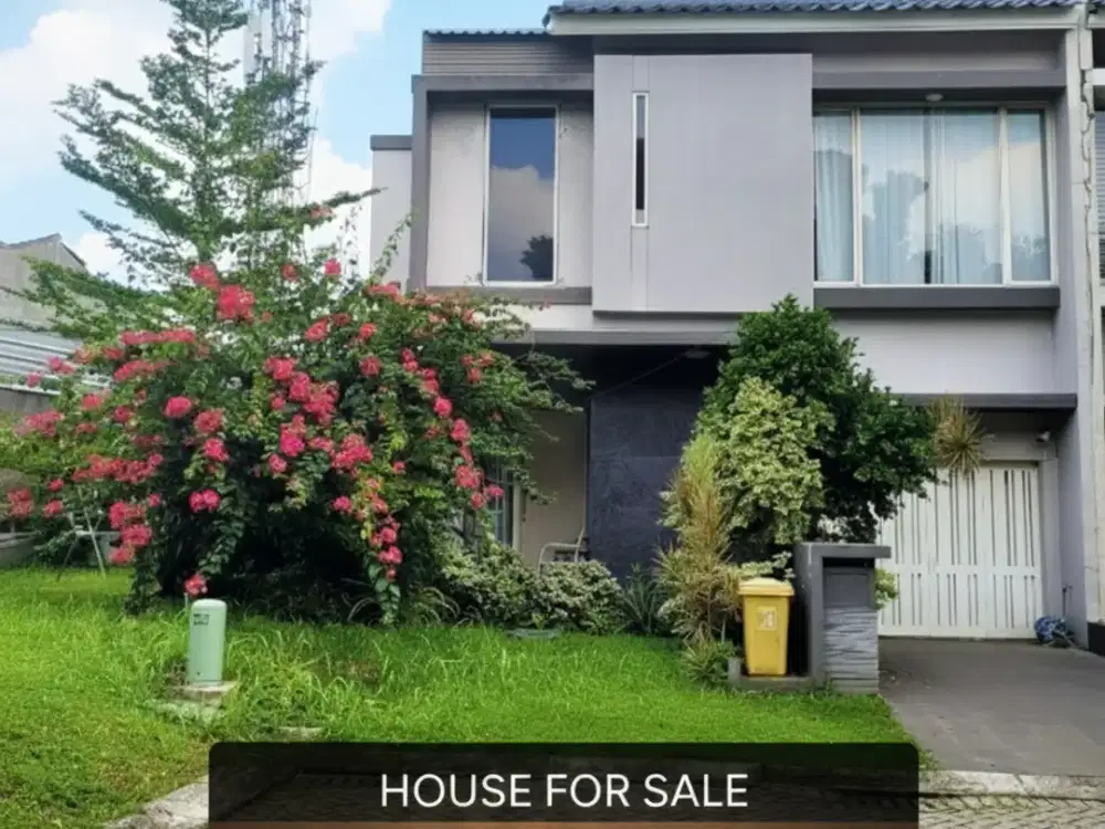 Jual Rumah Hommy di Hook Siap Huni Luas 239 M2  Kebayoran Bintaro Sektor 7