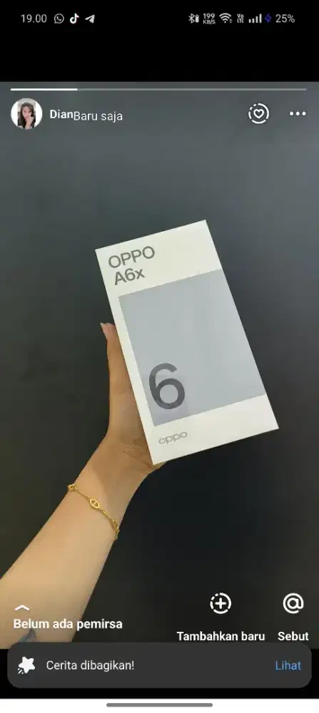 OPPO A6x New Series Bergaransi Resmi Siap Antar