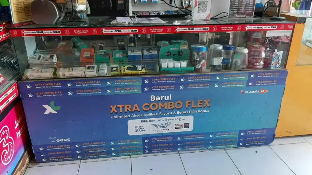 Etalase Konter Buat Usaha