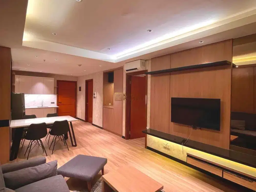 High Class Living! 2BR 77m² Furnished Interior Mewah Modern, View Laut Green Bay Pluit Greenbay